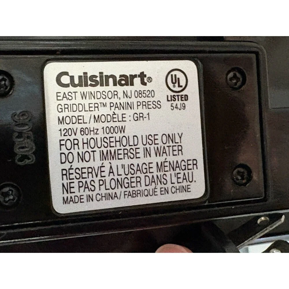 Cuisinart griddler panini